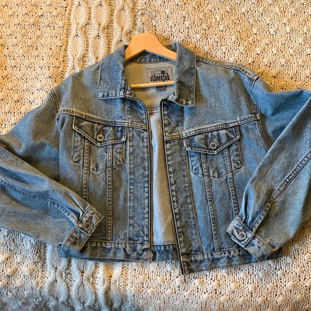 90’s Vintage Levi Jacket | Silver Tab